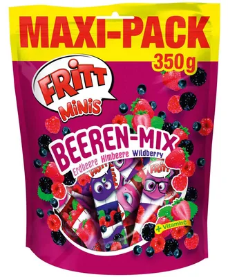 Produktbild von Fritt Minis Beeren-Mix Maxi-Pack 350g