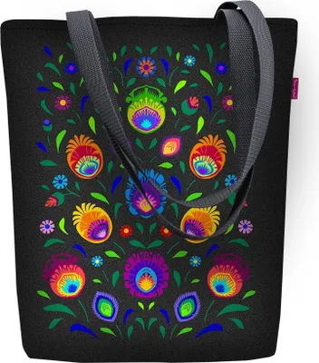 Produktbild von Bertoni Bedruckte Canvas-Tasche SUNNY 36x40 cm Umhängetasche - Oberek