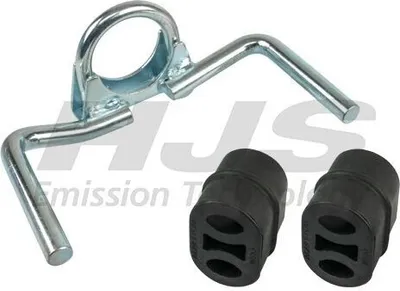 Produktbild von HJS Auspuffhalter für OPEL Astra G CC (T98) Hinten Auspuffanlage Montageteil 82 14 4389