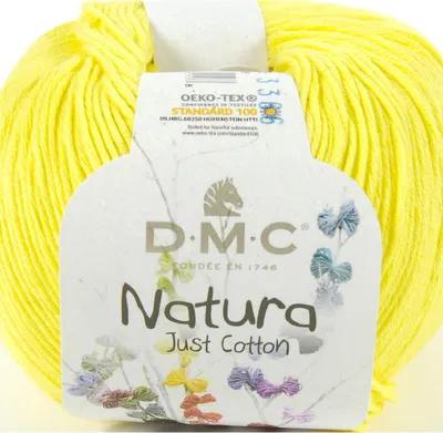 Produktbild von DMC Natura Just Baumwolle – weiches, mattes Garn aus 100 % gekämmter Baumwolle, 302, (Farbe N199)