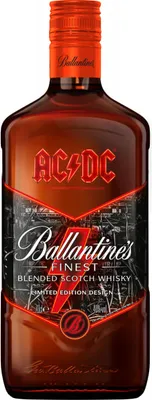 Produktbild von Ballantines Finest Limited Edition AC/CD 0,7L alc. 40% vol. Blended Scotch Whisky Fan-Edition