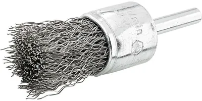 Produktbild von FORMAT Pinselbürste Stahldraht gewellt 6mm 17x25x0,3mm