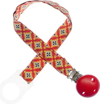 Produktbild von Schnullerkette Muster Miniblings Handarbeit Baby Schnullerband Schnuller Kleinkind