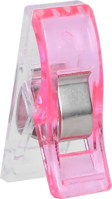 Immagine prodotto di 50 mini graffette rosa per bricolage, quilting, cucito, lavoro a maglia, uncinetto