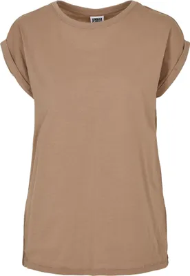Image de Dámské tričko Urban Classics Ladies Extended Shoulder Tee softtaupe - 4XL