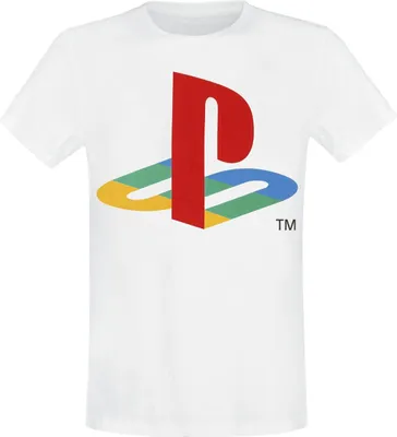 Produktbild von Difuzed Playstation Logo T-shirt  M  M