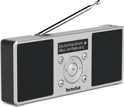 Zdjęcie produktu dla TechniSat DIGITRADIO 1 S, Przenośny, Analogowe i cyfrowe, DAB+, FM, VHF, 87,5 - 108 MHz, 2 W, OLED