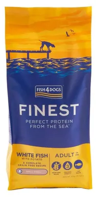 Zdjęcie produktu dla FISH4DOGS Finest Ocean White Fish S - sucha karma dla psów - 6 kg