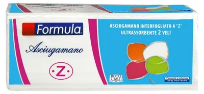 Immagine prodotto di Salviette di carta Aqualine, monostrato a Z, pura cellulosa, 23x33 cm, confezione da 2860 pezzi, bianche