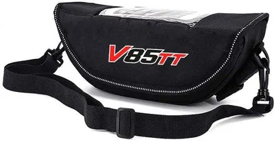 Produktbild von Wasserdichte Motorrad Lenkertas, tragbar, schwarz, Reise