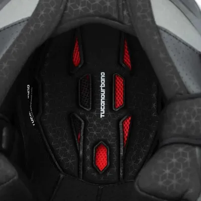Image de Rembourrage intérieur pour casque TUCANO URBANO HYPERLINK noir taille S