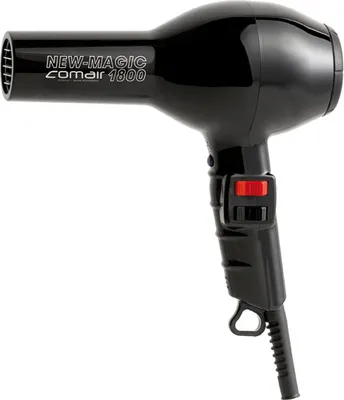 Produktbild von ETI Haartrockner New Magic Turbodryer 3500 1800/2000W schwarz AC Motor 2 Düsen 230/240V 50/60Hz