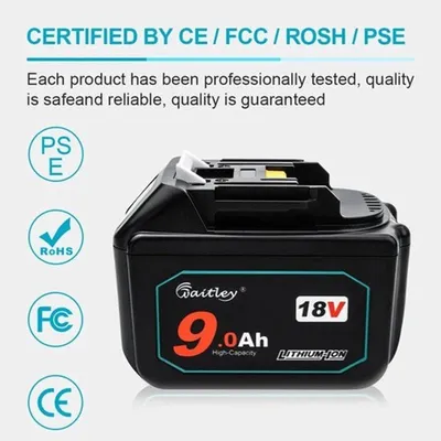 Obrázok produktu pre Accu 18 V, 9,0 Ah, lítiovo-iónová – kapacita 9000 mAh – pre elektrické náradie