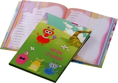 Produktbild von Freundebuch Monster 60S 4009212038685