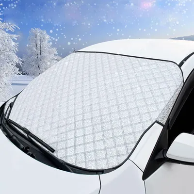 Obrázok produktu pre Kryt na čelné sklo 150 x 100 cm, slnečná clona, ochrana proti mrazu, pre auto