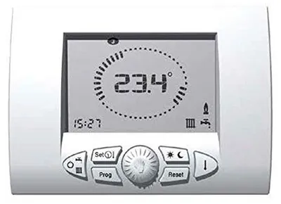 Chronothermostat Opentherm, programmierbar, Wandmontage, Weiß