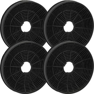 Produktbild von vhbw 4x Aktivkohlefilter Ersatz für Amica KF 17146, 1160826 für Dunstabzugshaube - 16 cm