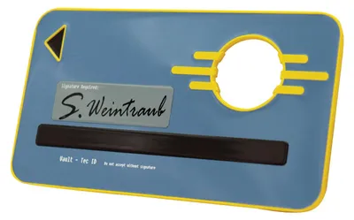 Productafbeelding van Fallout: New Vegas - Replicatie van de beveiligingskaart van Vault 21, Limited Edition