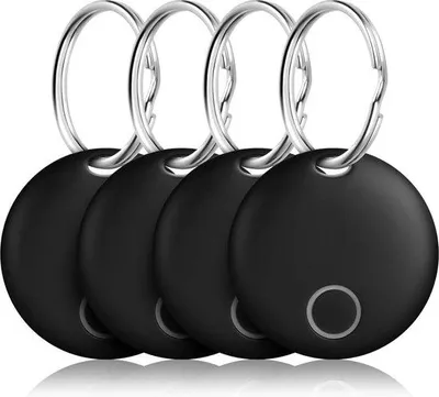 Image de Dispositif de localisation GPS - Lot de 4 - Traceurs GPS, porte-clés