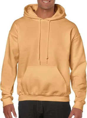 Produktbild von Gildan 18500 | Heavy Blend Hooded Sweatshirt / Kapuzenpullover - Farbe: Old Gold - Größe: XL