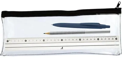 Produktbild von kangaro Schlamper-Etui 330 x 125 mm transparent (ohne Inhalt)