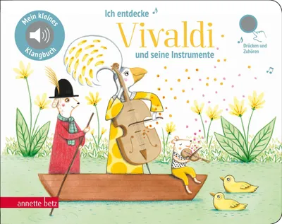 Produktbild von Ich entdecke Vivaldi - Pappbilderbuch mit Sound (Mein kleines Klangbuch)