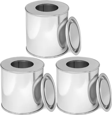 Zdjęcie produktu dla Moritz 3x puszka na etanol 250 ml + płytka oszczędzająca bioetanol puszka na żel do spalania kominek stołowy kominek stołowy