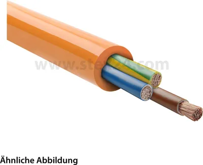 Image de CÂBLE HELU H07BQ-F 3G2,5 mm² Câble de raccordement d'appareils AD 9,6 mm - 12,4 mm Tension nominale Uo/U 450 V/750 V - 1 mètre