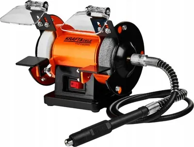 Produktbild von Kraft&Dele KD567 Doppeltellerschleifer mit Geradschleifer 250W - Aktion