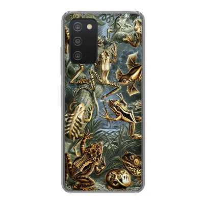 Produktbild von MuchoWow® Handyhülle Schutzhülle Hülle für Samsung galaxy a73 Batrachia - Haeckel - Alte Meister Silikon Softcase Handy Hülle - Handyhülle