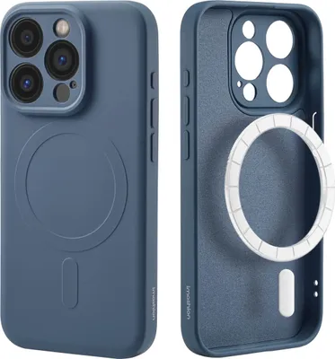 Produktbild von imoshion Color Back Cover mit MagSafe iPhone 15 Pro - Dunkelblau