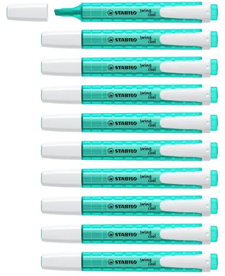 Obrázok produktu pre STABILO swing cool Pastelový popisovač 1 kus(y) Chisel Turquoise