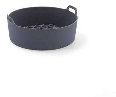 Frittierkorb rund 18 x 7,8 cm Silikon mikrowellengeeignet