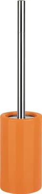 Produktbild von Spirella 7610583160836, WC-Bürste & Halter, Orange, Keramik, 105 mm, 420 mm, 1 Stück(e)