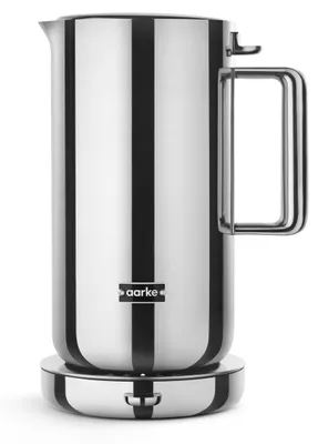 Image de Bouilloire AARKE Kettle en acier inoxydable à double paroi, sélection de la température, 1,2 l, 2200 W