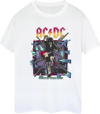 Zdjęcie produktu dla Koszulka damska ACDC – „Blow Up Your Video” BI5744 (XL) (biała)