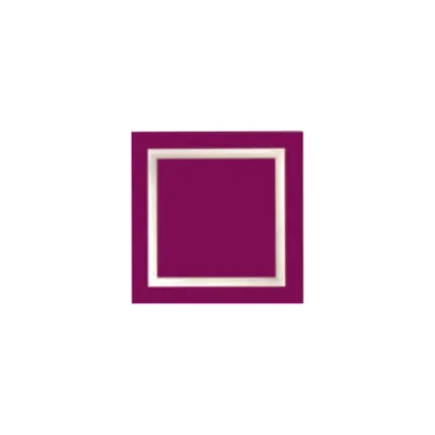 Obrázek produktu pro Moderní stropní světlo Square Metal Magenta Led 28W
