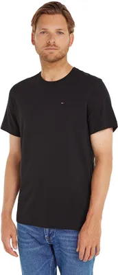 Productafbeelding van Tommy Jeans heren T-shirt met korte mouwen, model TJM Original, slim fit, zwart (Tommy Black)