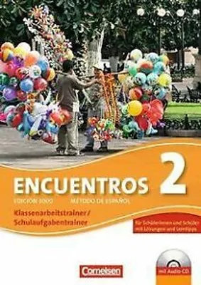 Produktbild von Encuentros 02. Schulaufgaben- und Klassenarbeitstrainer