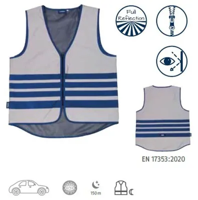 Zdjęcie produktu dla Kamizelka Abus Lumino Urban SR odblaskowa wielkość L 69938