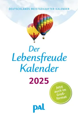 Produktbild von Der Lebensfreude-Kalender 2025 im Großformat