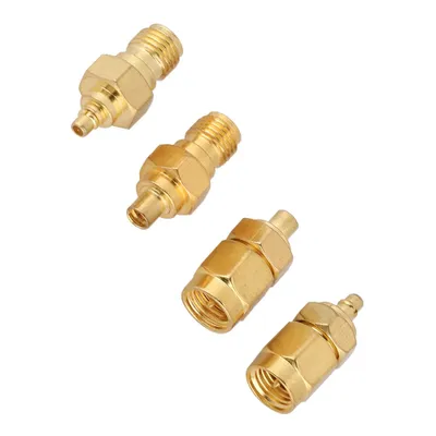 Produktbild von MMCX zu SMA Adapter, MMCX SMA Adapter, MMCX Stecker zu SMA Stecker Adapter, MMCX Buchse zu SMA Buchse Adapter, MMCX Buchse zu SMA Stecker Adapter