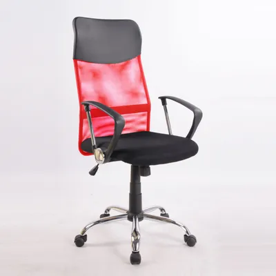 Produktbild von Chefsessel Pedro Homeoffice Bürostuhl Schwarz Rot