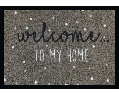 Produktbild von Schmutzfangmatte welcome to my home 50x70 cm