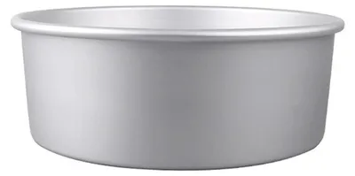Immagine prodotto di Teglia rotonda in alluminio anodizzato, diametro 17,3 cm, con rivestimento antiaderente e fondo removibile