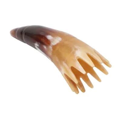 Produktbild von Hornkamm,Hornbürste,Haarbürste,Haarkamm,Massagekamm,Meridian-Kamm