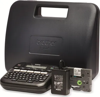 Imagen del producto de Brother PTD210VPZG1: Etiquetadora P-touch D210VP en estuche rígido