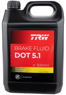Obrázek produktu pro Brzdová kapalina TRW "DOT 5.1" Překračuje mezinárodní normy 5litrový kanystr