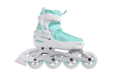 Immagine prodotto di Pattini in linea Blackwheels Flex Pro Mint regolabili in 4 misure 38-41