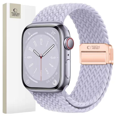 Obrázek produktu pro Tech-Protect Nylonmag Apple Hodinky 4 / 5 / 6 / 7 / 8 / 9 / Se (38 / 40 / 41 Mm) Brwinkle